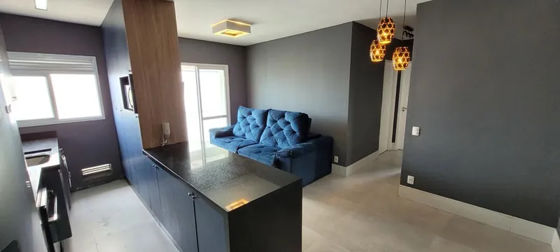 Sala do apartamento entregue no condomínio Sole Essenciale